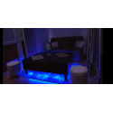 Backlit multimedia music coffee table