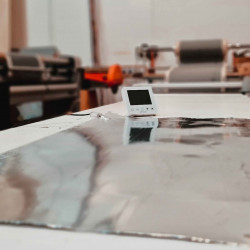 Reflecterende aluminium verwarmingsfolie voor spanplafond