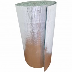 R'BULL pro 13 | Dunne Reflecterende Isolatie 13mm | Vlamvertragend | Bubbels + Aluminium | Dak Wand Plafond