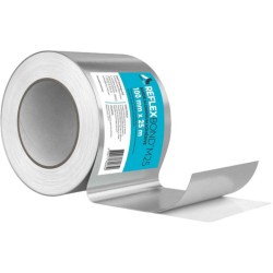 Zelfklevende aluminium tape 75 mm x 50 m. R'BULL Tape - Ref : BOLT904