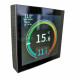 Connected programmable thermostat for ceiling and underfloor heating
