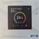 Thermostat programmable connecté tactile pour plafond et plancher chauffant