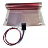 Fire-retardant heating film for radiant ceilings and walls - eFilm Pro series - Width 50 cm and 60 cm centres