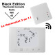 Connected ceiling and underfloor heating thermostat