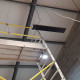 Cassette radiant great heights : department stores, industrial premises