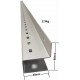 Universal eClim Z-profile with adhesive return - Length 3m - Material AS1 20/10th
