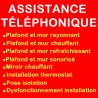 OPTION Assistance technique téléphonique. Forfait 1 heure du lundi au vendredi. 8h00-12h30 / 14h00-17h00 au 05 61 35 93 36
