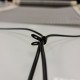 Clips + Schrauben zur Befestigung von elektrischen Kabeln ceilingo
