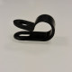 Clip for fastening ceilingo electrical cables