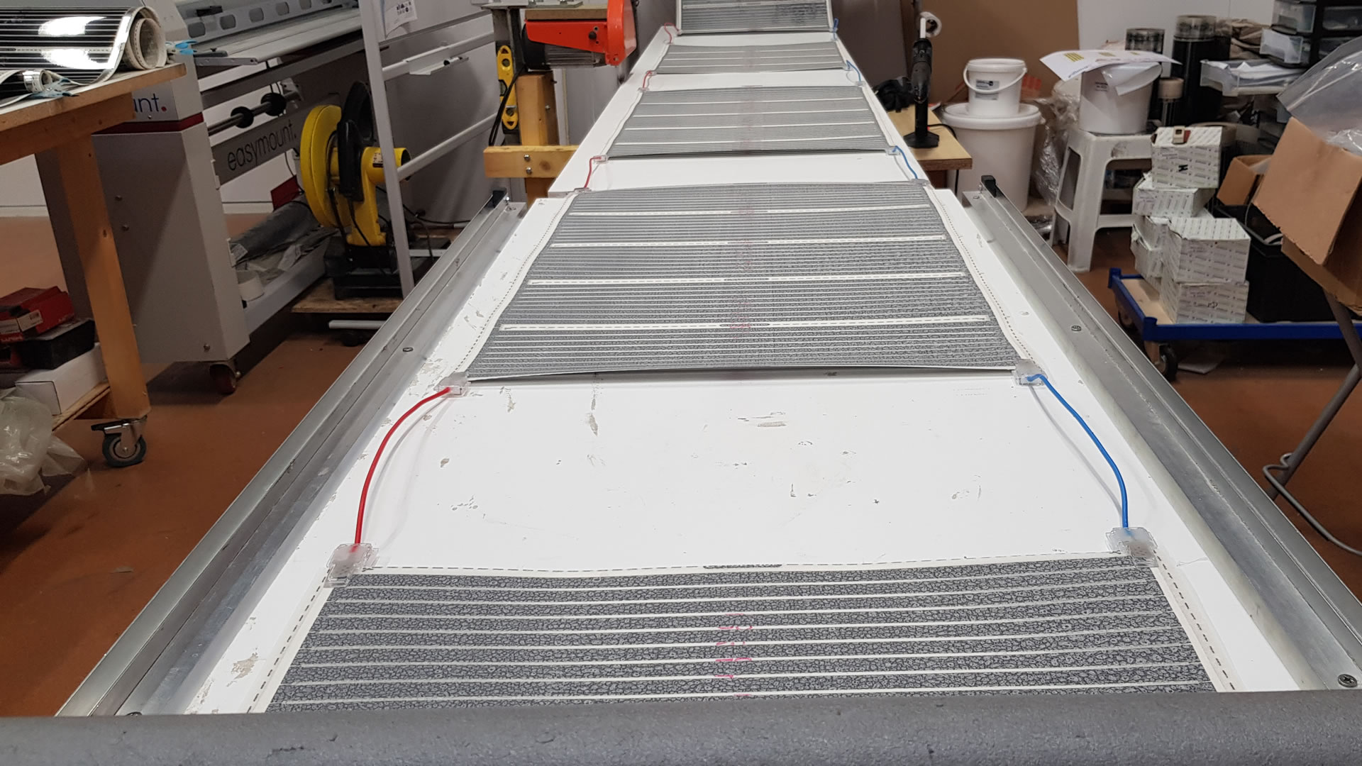 eFilm film chauffant pour plafond rayonnant plâtre