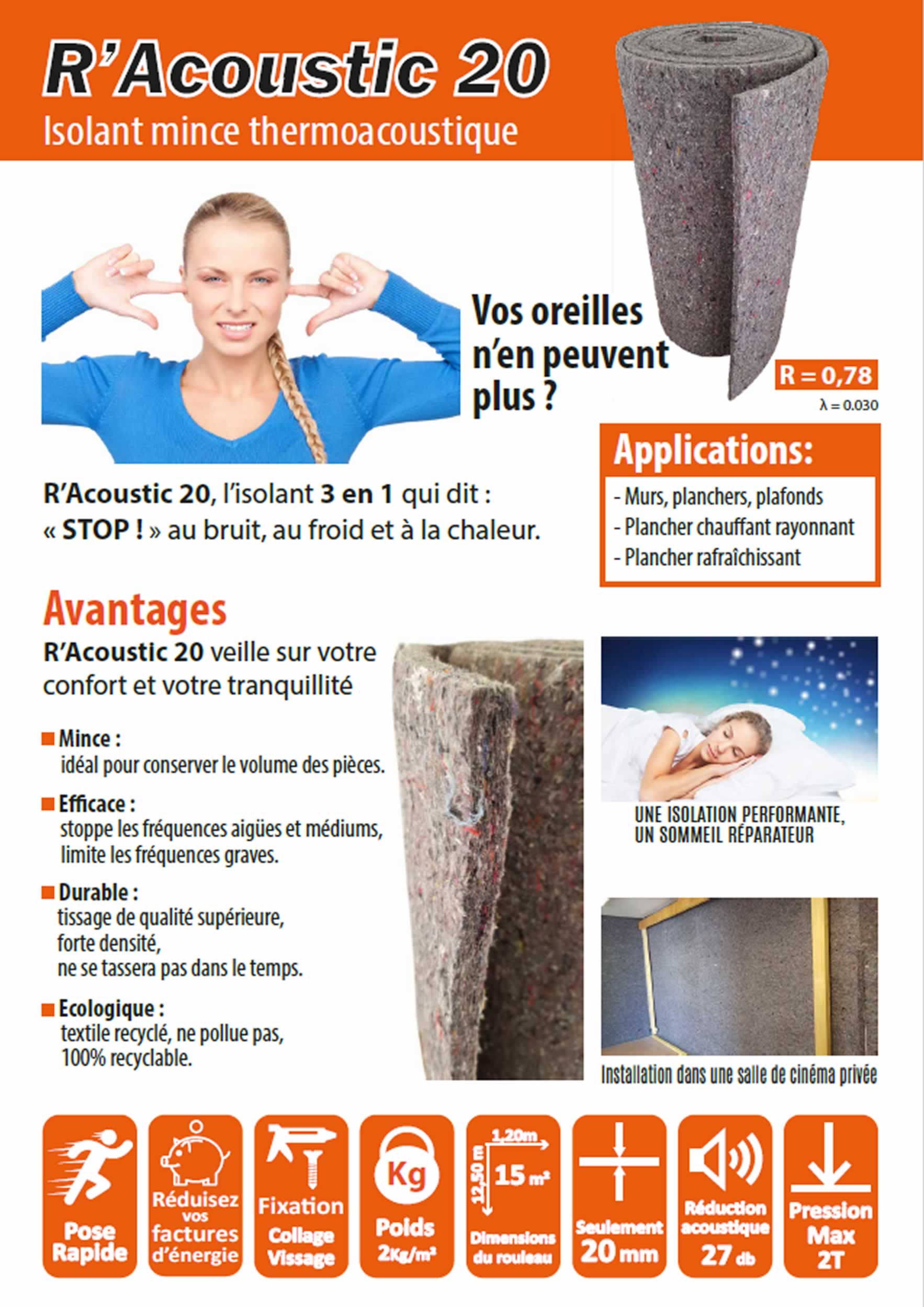 Documentation R'Acoustic 20