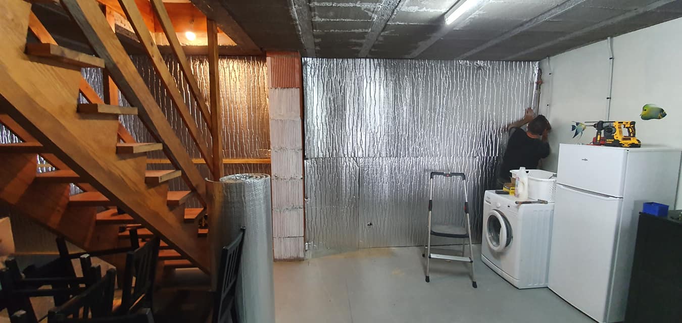 isolant mince réflecteur aluminium lyon saint-etienne