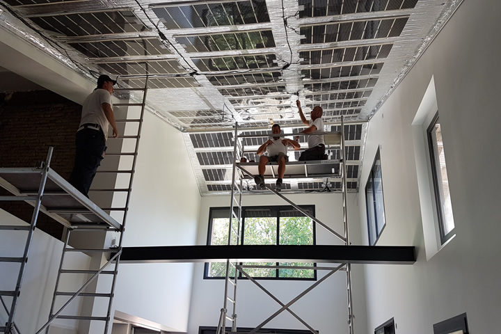 ePan Slim panneau chauffant spécial plafond tendu