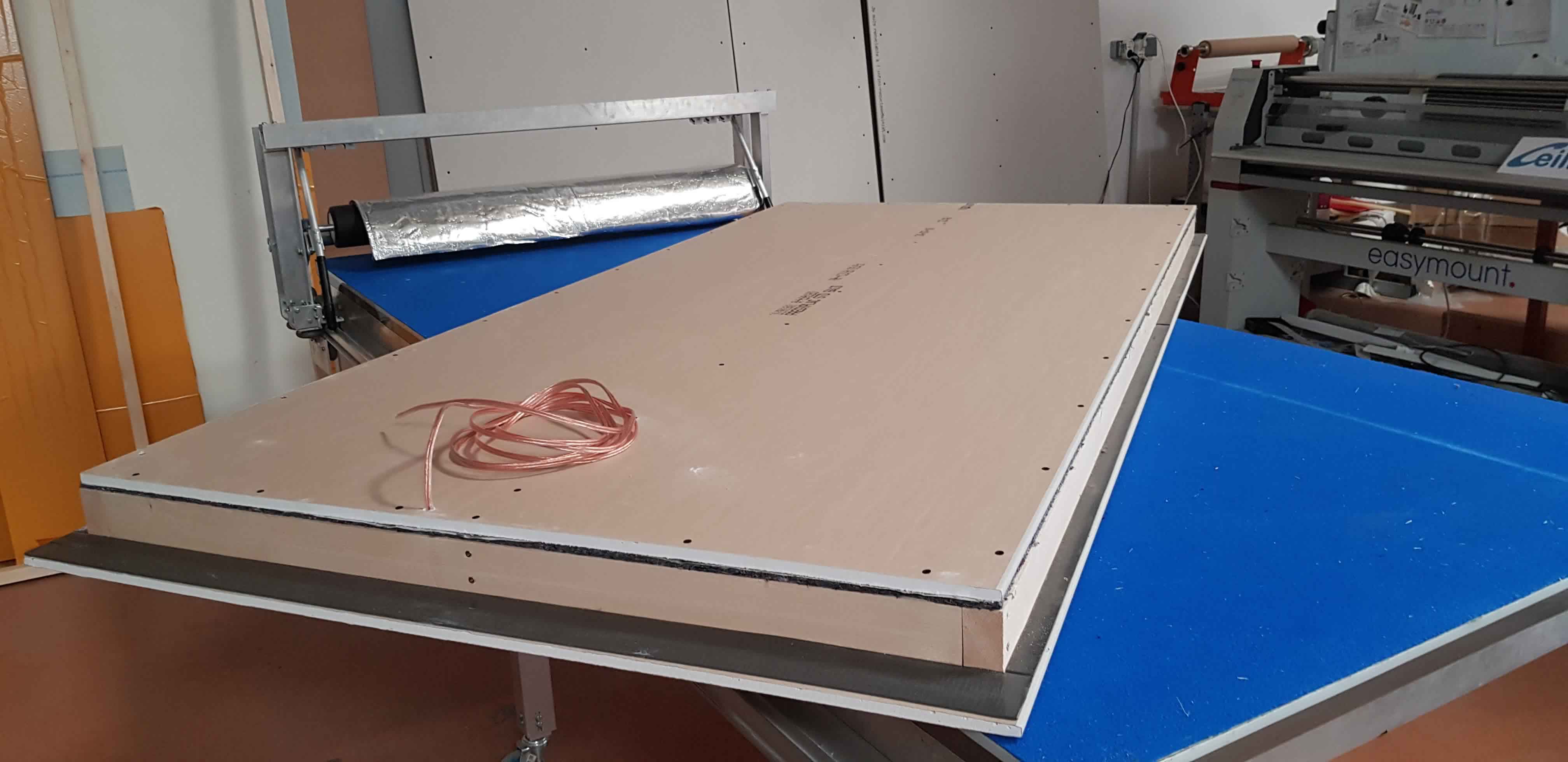 Magic speaker enceinte en plaque de plâtre